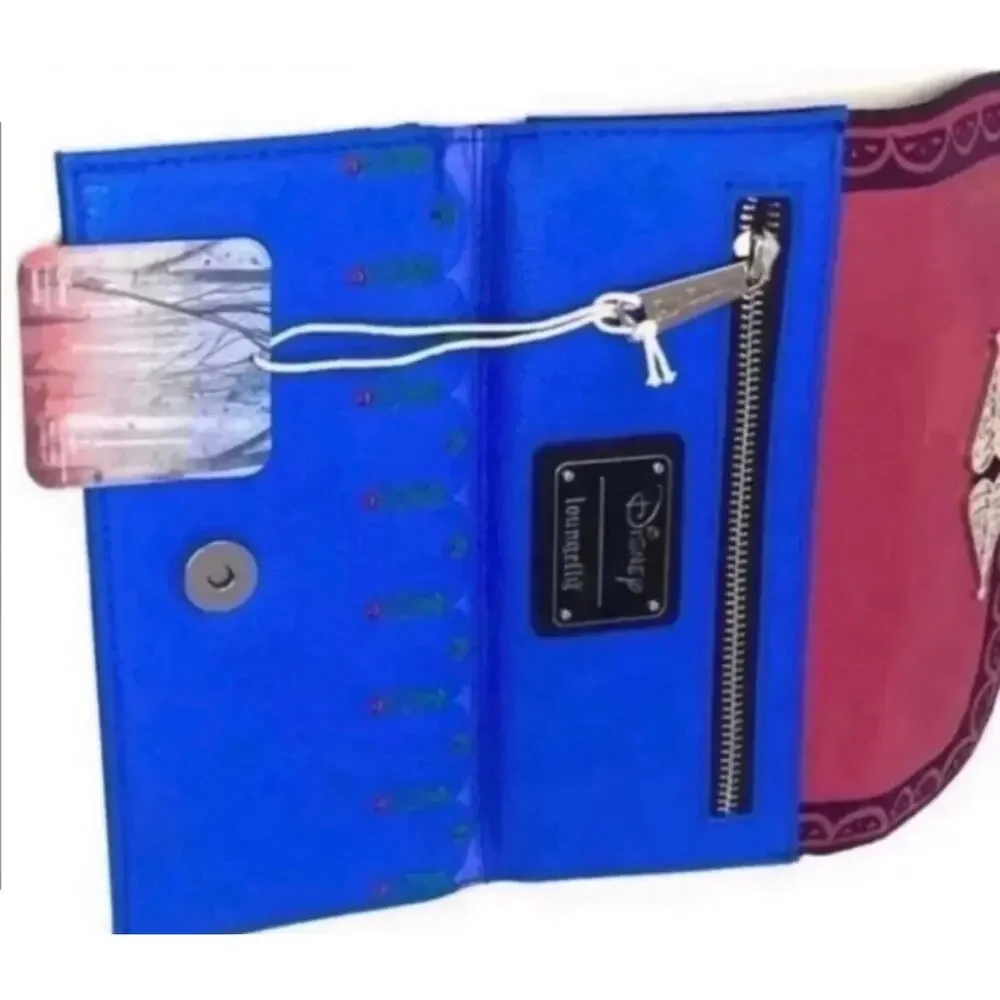 Loungefly Frozen Wallet Ana Dress *NEW WITH INSIDE FLAW**